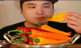 韩国胖哥吃巨大蒲瓜视频,趣味横生吃播盛宴